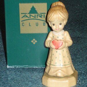 CLUB ANRI SARAH KAY VALENTINE "Gift Of Love" Signed by Ulrich Bernardi W/ Box!